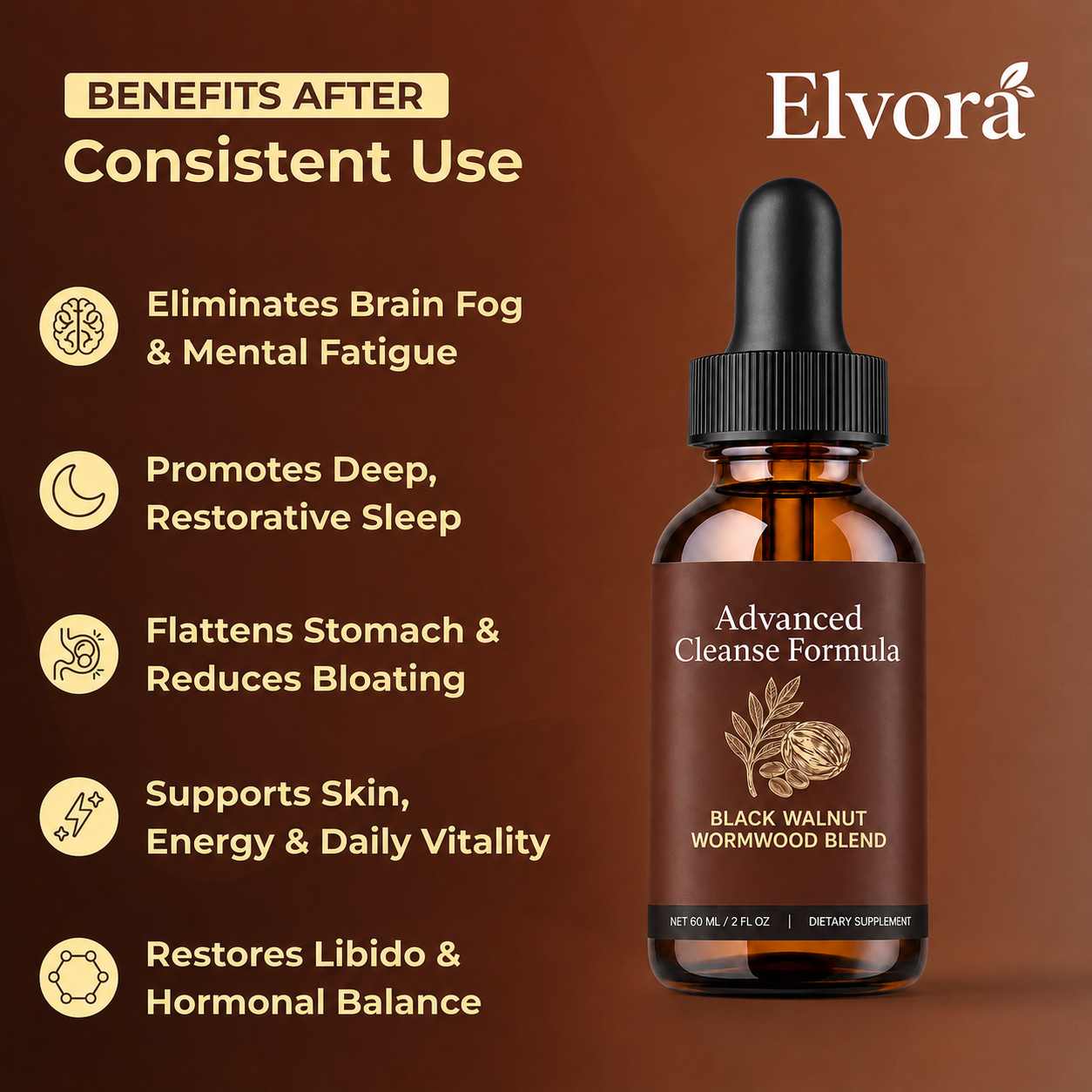 Black Walnut Mugwort Compound Drops