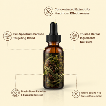Black Walnut Mugwort Compound Drops